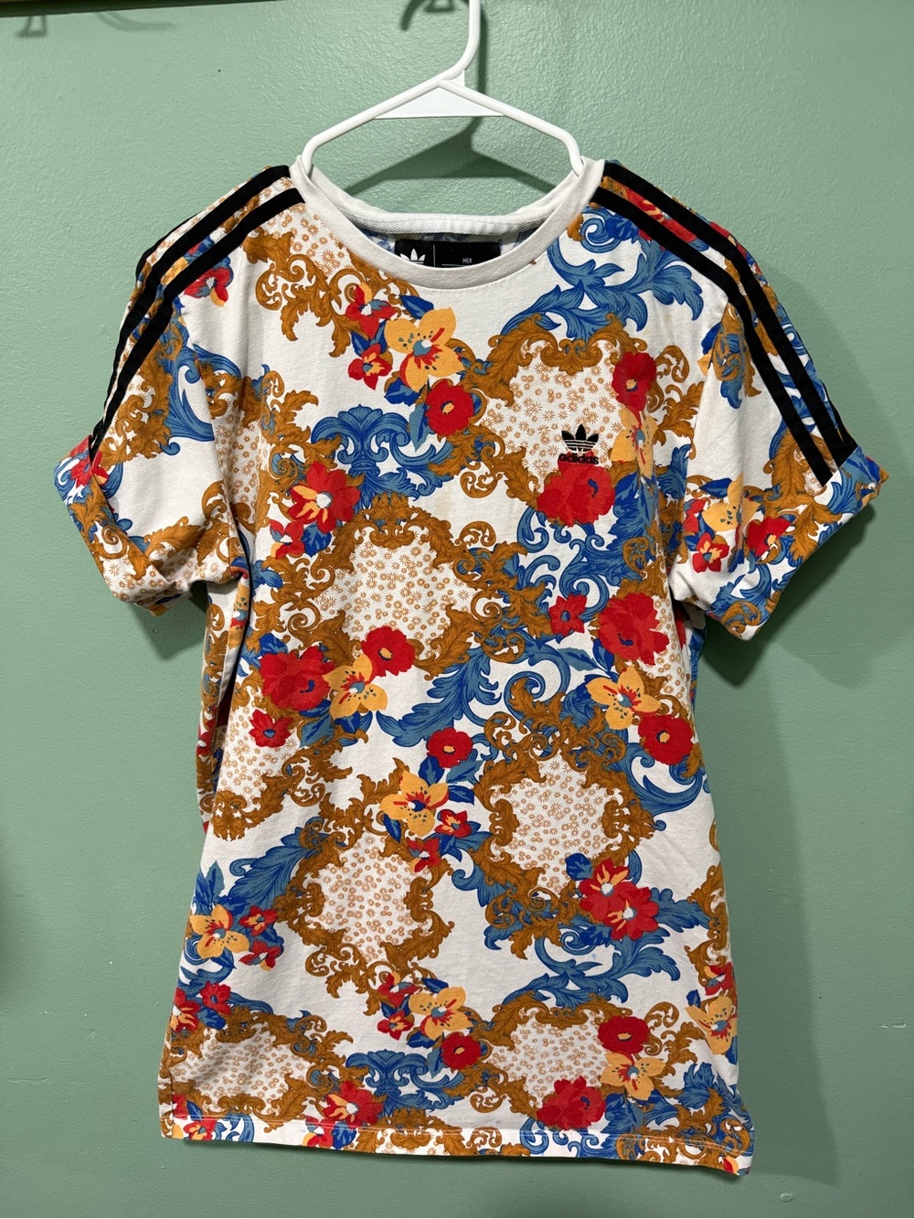 Adidas x HER Studio London Floral Baroque T-Shirt